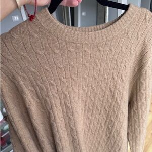 J. Crew Extra-Soft Sweater in Tan